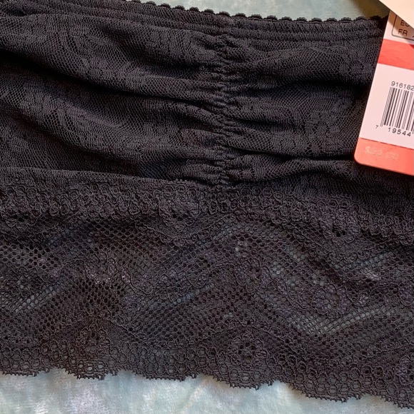 B.tempt’d by Wacoal Black Lace Bandeau, XS, NWT - Picture 3 of 9